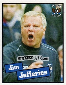 Sticker Jim Jefferies (Manager) - Scottish Premier League 2005-2006 - Panini