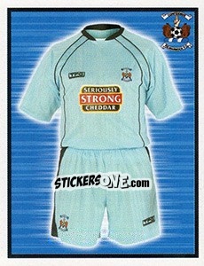 Cromo Away Kit - Scottish Premier League 2005-2006 - Panini