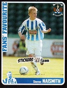 Sticker Steven Naismith (Fans' Favourite) - Scottish Premier League 2005-2006 - Panini