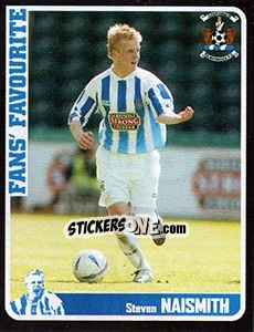 Sticker Steven Naismith (Fans' Favourite) - Scottish Premier League 2005-2006 n. 305 - Panini
