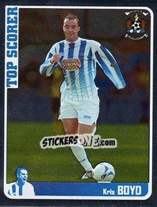 Sticker Kris Boyd (Top Scorer) - Scottish Premier League 2005-2006 - Panini