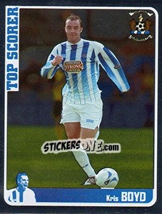 Sticker Kris Boyd (Top Scorer) - Scottish Premier League 2005-2006 n. 306 - Panini