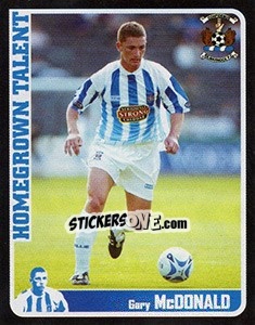 Sticker Gary Mc Donald (Homegrown Talent) - Scottish Premier League 2005-2006 - Panini
