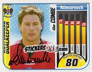Sticker Alan Combe - Scottish Premier League 2005-2006 n. 310 - Panini