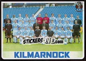 Sticker Team Photo - Scottish Premier League 2005-2006 - Panini