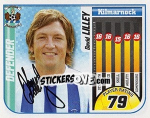 Sticker David Lilley - Scottish Premier League 2005-2006 n. 314 - Panini
