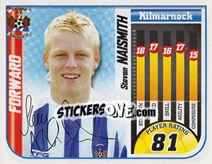 Figurina Steven Naismith - Scottish Premier League 2005-2006 - Panini