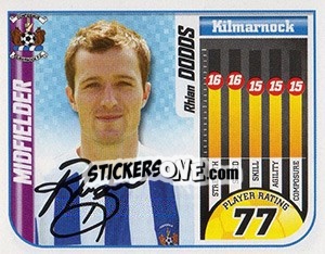 Sticker Rhian Dodds - Scottish Premier League 2005-2006 n. 324 - Panini