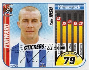Sticker Colin Nish - Scottish Premier League 2005-2006 - Panini