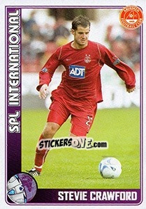 Sticker Stevie Crawford (Aberdeen) - Scottish Premier League 2005-2006 - Panini
