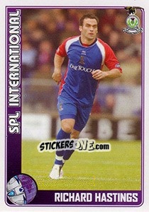 Figurina Richard Hastings (Inverness) - Scottish Premier League 2005-2006 - Panini