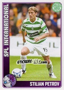 Sticker Stiliyan Petrov (Celtic) - Scottish Premier League 2005-2006 n. 334 - Panini