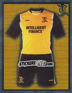 Sticker Home Kit - Scottish Premier League 2005-2006 n. 339 - Panini