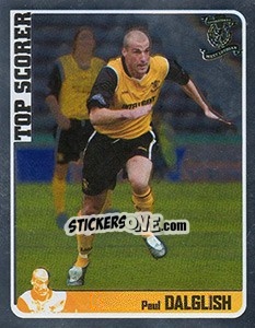 Sticker Paul Dalglish (Top Scorer) - Scottish Premier League 2005-2006 n. 345 - Panini