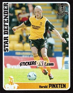 Sticker Harald Pinxten (Star Defender) - Scottish Premier League 2005-2006 - Panini