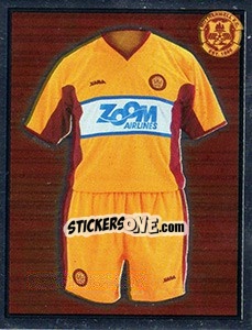 Cromo Home Kit - Scottish Premier League 2005-2006 - Panini