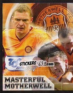 Sticker Masterful Motherwell - Scottish Premier League 2005-2006 n. 374 - Panini