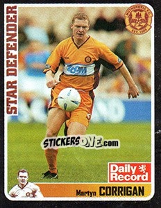 Cromo Martyn Corrigan (Star Defender) - Scottish Premier League 2005-2006 n. 377 - Panini
