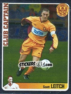 Sticker Scott Leitch (Club Captain) - Scottish Premier League 2005-2006 - Panini