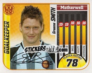 Sticker Graeme Smith - Scottish Premier League 2005-2006 n. 382 - Panini