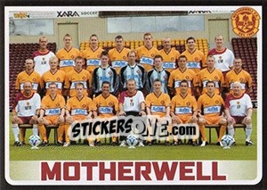 Cromo Team Photo - Scottish Premier League 2005-2006 n. 385 - Panini
