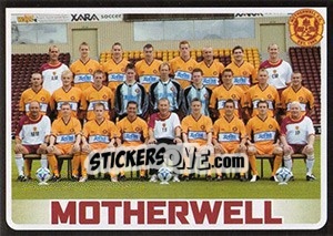 Figurina Team Photo - Scottish Premier League 2005-2006 - Panini