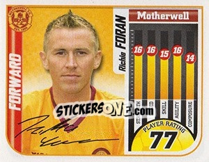 Sticker Richie Foran - Scottish Premier League 2005-2006 n. 397 - Panini