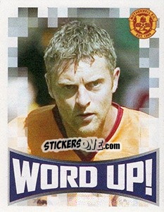 Figurina Word Up! - Scottish Premier League 2005-2006 - Panini