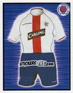Cromo Away Kit - Scottish Premier League 2005-2006 - Panini