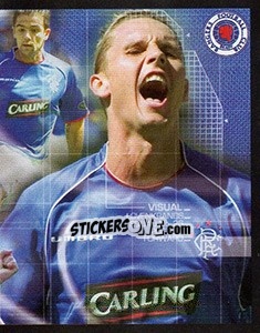 Figurina Rampaging Rangers - Scottish Premier League 2005-2006 n. 408 - Panini