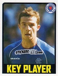 Cromo Barry Ferguson (Key Player) - Scottish Premier League 2005-2006 - Panini