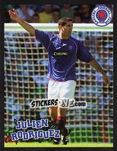 Sticker Premier Puzzle! - Julien Rodriguez - Scottish Premier League 2005-2006 n. 432 - Panini