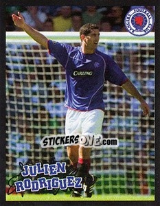 Sticker Premier Puzzle! - Julien Rodriguez - Scottish Premier League 2005-2006 - Panini