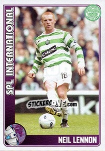 Sticker Neil Lennon (Celtic) - Scottish Premier League 2005-2006 - Panini