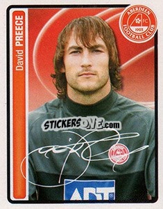 Sticker David Preece - Scottish Premier League 2004-2005 n. 20 - Panini