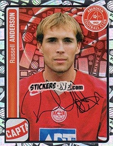 Sticker Russell Anderson - Scottish Premier League 2004-2005 - Panini