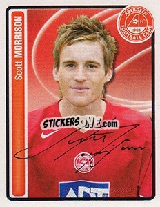 Sticker Scott Morrison - Scottish Premier League 2004-2005 n. 26 - Panini