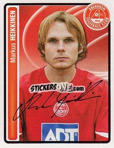 Cromo Markus Heikkinen - Scottish Premier League 2004-2005 - Panini