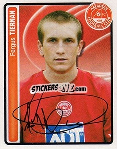 Sticker Fergus Tiernan - Scottish Premier League 2004-2005 - Panini