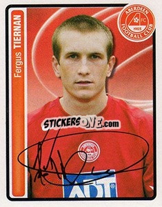 Sticker Fergus Tiernan - Scottish Premier League 2004-2005 n. 32 - Panini