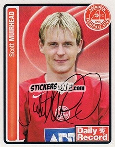 Sticker Scott Muirhead - Scottish Premier League 2004-2005 n. 33 - Panini