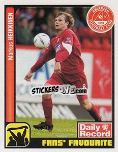 Sticker Markus Heikkinen - Scottish Premier League 2004-2005 - Panini
