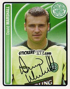 Cromo David Marshall - Scottish Premier League 2004-2005 - Panini