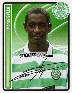Sticker Momo Sylla - Scottish Premier League 2004-2005 n. 58 - Panini