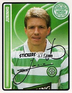 Sticker Juninho Paulista - Scottish Premier League 2004-2005 n. 59 - Panini