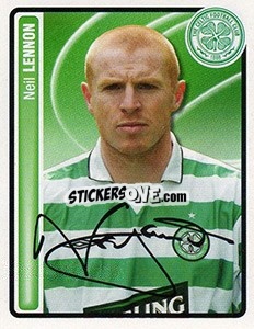 Sticker Neil Lennon - Scottish Premier League 2004-2005 n. 62 - Panini