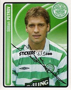 Sticker Stiliyan Petrov - Scottish Premier League 2004-2005 - Panini