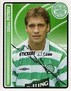 Sticker Stiliyan Petrov - Scottish Premier League 2004-2005 n. 63 - Panini