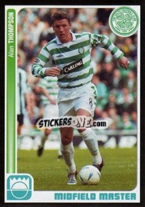 Sticker Alan Thompson - Scottish Premier League 2004-2005 n. 72 - Panini