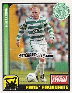 Sticker Neil Lennon - Scottish Premier League 2004-2005 - Panini